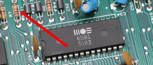 Resistor in a circuit